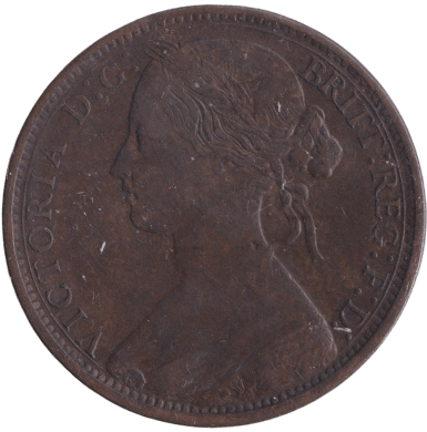1862 PENNY ( FINE ) - PENNY - Cambridgeshire Coins