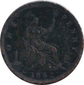 1862 PENNY ( GF ) - PENNY - Cambridgeshire Coins