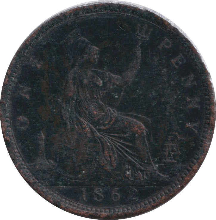 1862 PENNY ( GF ) - PENNY - Cambridgeshire Coins