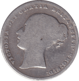 1862 SHILLING ( FAIR ) - SHILLING - Cambridgeshire Coins