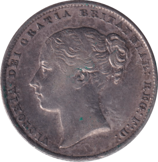 1862 SHILLING ( GVF ) - SHILLING - Cambridgeshire Coins