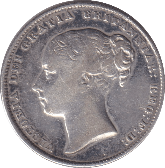 1862 SHILLING ( VF ) - SHILLING - Cambridgeshire Coins
