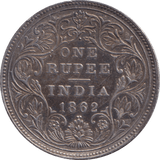 1862 SILVER ONE RUPEE INDIA - SILVER WORLD COINS - Cambridgeshire Coins