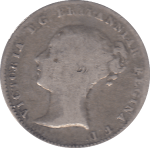 1862 THREEPENCE ( FINE ) - THREEPENCE - Cambridgeshire Coins