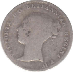 1862 THREEPENCE ( NF ) - THREEPENCE - Cambridgeshire Coins