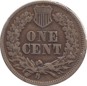 1863 1 CENT USA - WORLD COINS - Cambridgeshire Coins