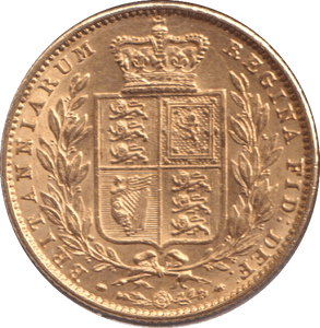 1863 GOLD SOVEREIGN ( AUNC ) - SOVEREIGN - Cambridgeshire Coins