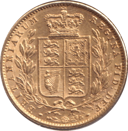 1863 GOLD SOVEREIGN ( AUNC ) - SOVEREIGN - Cambridgeshire Coins