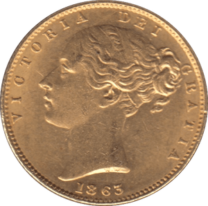 1863 GOLD SOVEREIGN ( EF ) - SOVEREIGN - Cambridgeshire Coins