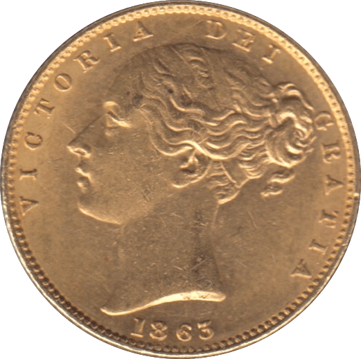 1863 GOLD SOVEREIGN ( EF ) - SOVEREIGN - Cambridgeshire Coins