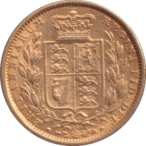 1863 GOLD SOVEREIGN ( GVF ) DIE 13 - SOVEREIGN - Cambridgeshire Coins