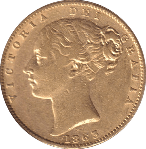 1863 GOLD SOVEREIGN ( GVF ) - SOVEREIGN - Cambridgeshire Coins