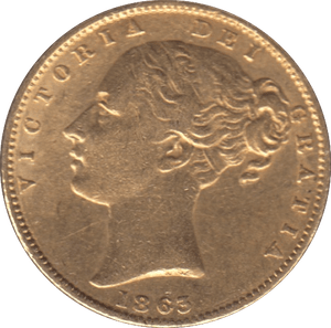 1863 GOLD SOVEREIGN ( GVF ) - SOVEREIGN - Cambridgeshire Coins