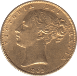 1863 GOLD SOVEREIGN ( GVF ) - SOVEREIGN - Cambridgeshire Coins