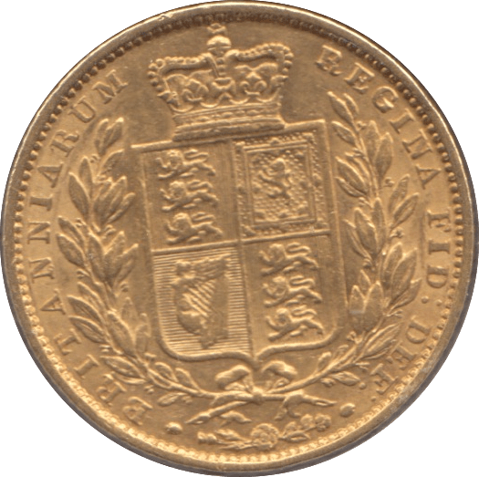 1863 GOLD SOVEREIGN ( GVF ) - SOVEREIGN - Cambridgeshire Coins