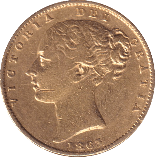 1863 GOLD SOVEREIGN ( GVF ) - SOVEREIGN - Cambridgeshire Coins