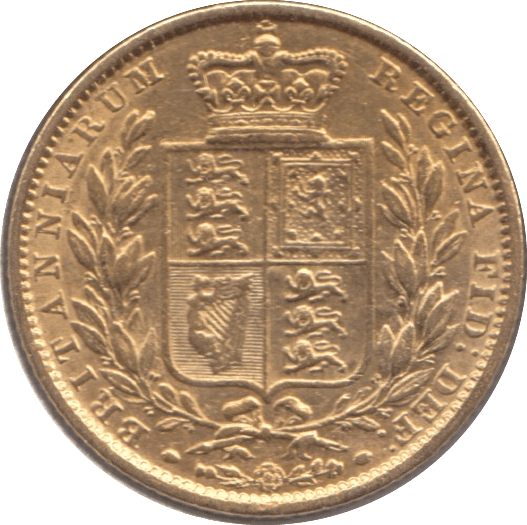 1863 GOLD SOVEREIGN ( GVF ) - SOVEREIGN - Cambridgeshire Coins