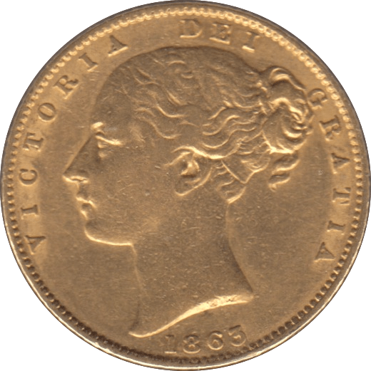 1863 GOLD SOVEREIGN ( GVF ) - SOVEREIGN - Cambridgeshire Coins