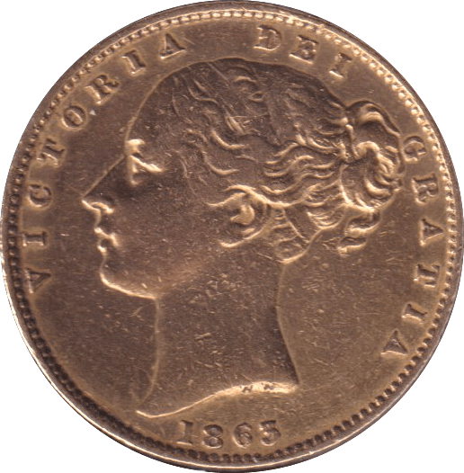 1863 GOLD SOVEREIGN ( GVF ) - SOVEREIGN - Cambridgeshire Coins