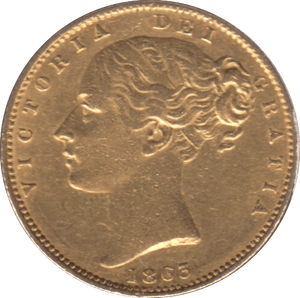 1863 GOLD SOVEREIGN ( GVF ) - SOVEREIGN - Cambridgeshire Coins