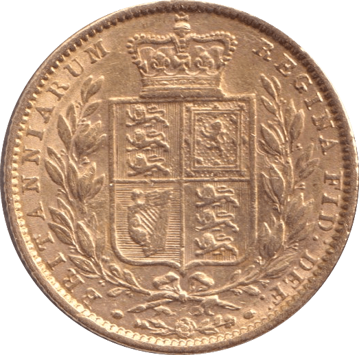 1863 GOLD SOVEREIGN ( GVF ) - SOVEREIGN - Cambridgeshire Coins