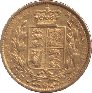 1863 GOLD SOVEREIGN ( VF ) - SOVEREIGN - Cambridgeshire Coins