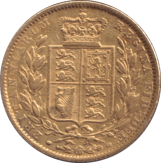 1863 GOLD SOVEREIGN ( VF ) - SOVEREIGN - Cambridgeshire Coins