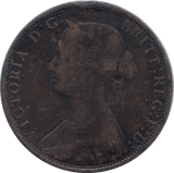 1863 HALFPENNY ( FINE ) - Halfpenny - Cambridgeshire Coins