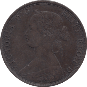 1863 HALFPENNY ( GVF ) - HALFPENNY - Cambridgeshire Coins