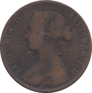 1863 HALFPENNY ( NF ) - HALFPENNY - Cambridgeshire Coins