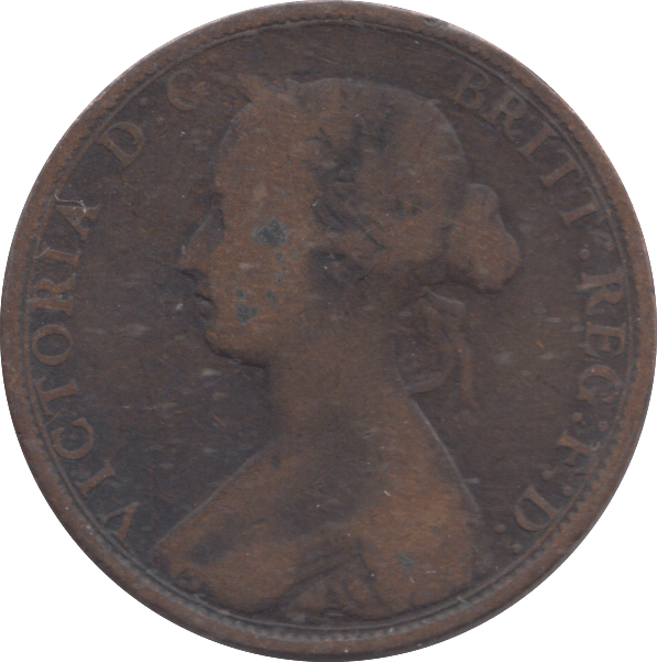 1863 HALFPENNY ( NF ) - HALFPENNY - Cambridgeshire Coins