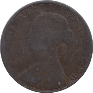 1863 HALFPENNY ( NF ) - Halfpenny - Cambridgeshire Coins