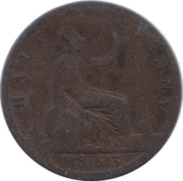 1863 HALFPENNY ( NF ) - Halfpenny - Cambridgeshire Coins