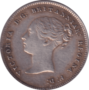 1863 MAUNDY FOURPENCE ( EF ) - FOURPENCE - Cambridgeshire Coins