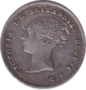 1863 MAUNDY FOURPENCE ( GVF ) - MAUNDY FOURPENCE - Cambridgeshire Coins