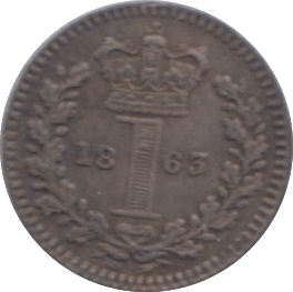 1863 MAUNDY ONE PENNY ( AUNC ) - MAUNDY ONE PENNY - Cambridgeshire Coins