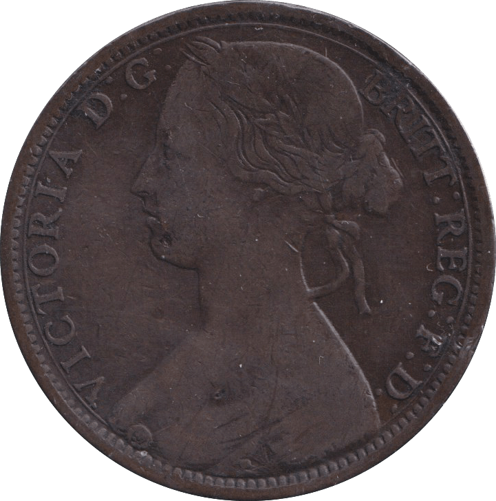 1863 PENNY ( FINE ) - PENNY - Cambridgeshire Coins