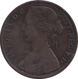 1863 PENNY ( FINE ) - PENNY - Cambridgeshire Coins