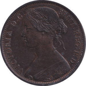 1863 PENNY ( UNC ) - PENNY - Cambridgeshire Coins