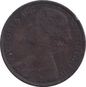 1863 PENNY ( VF ) - PENNY - Cambridgeshire Coins