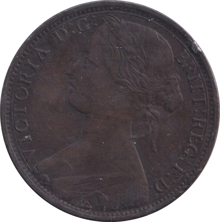 1863 PENNY ( VF ) - PENNY - Cambridgeshire Coins