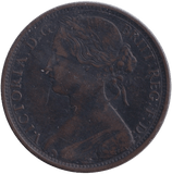 1863 PENNY ( VF ) - PENNY - Cambridgeshire Coins