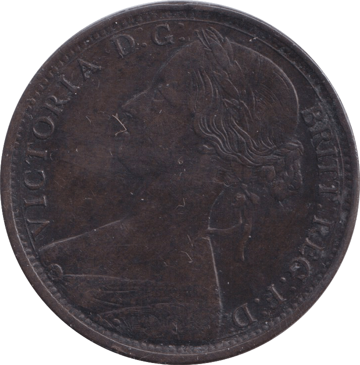 1863 PENNY ( VF ) - PENNY - Cambridgeshire Coins