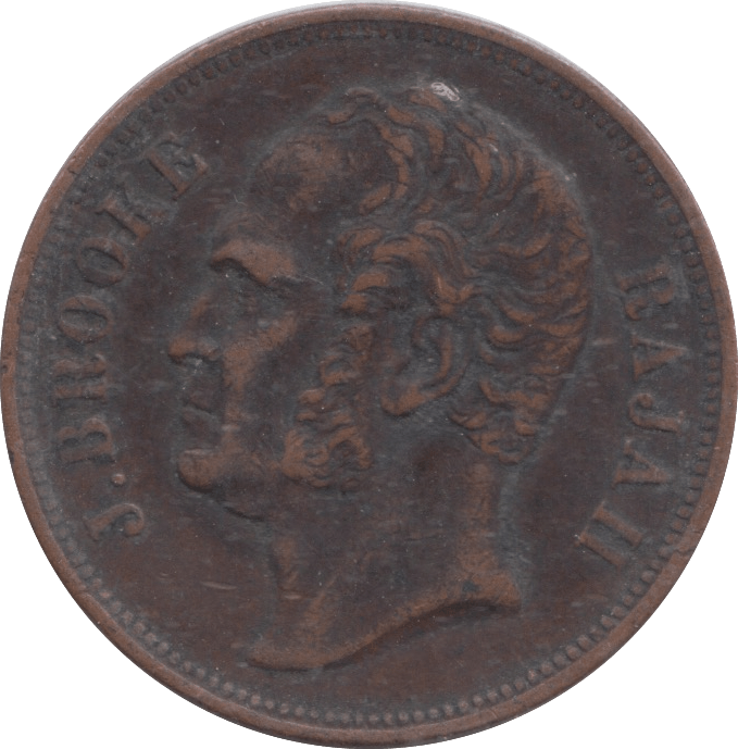 1863 SARAWAK CENT - WORLD COINS - Cambridgeshire Coins