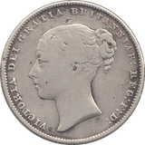 1863 SHILLING ( GF ) - SHILLING - Cambridgeshire Coins