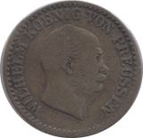 1863 SILVER ONE GROSCHEN PRUSSIA - SILVER WORLD COINS - Cambridgeshire Coins
