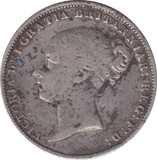 1863 SIXPENCE ( F ) - SIXPENCE - Cambridgeshire Coins