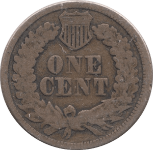 1863 USA ONE CENT - WORLD COINS - Cambridgeshire Coins