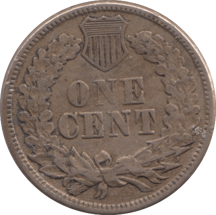 1863 USA ONE CENT - WORLD COINS - Cambridgeshire Coins