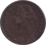 1864 FARTHING ( FINE ) - FARTHING - Cambridgeshire Coins